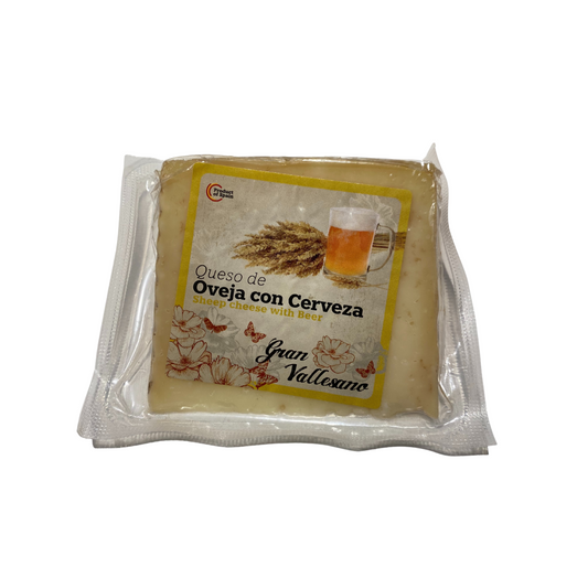 Queso de oveja con cerveza 200gr